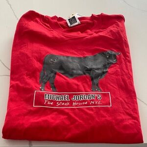 Michael Jordan's Steak House Red T-Shirt